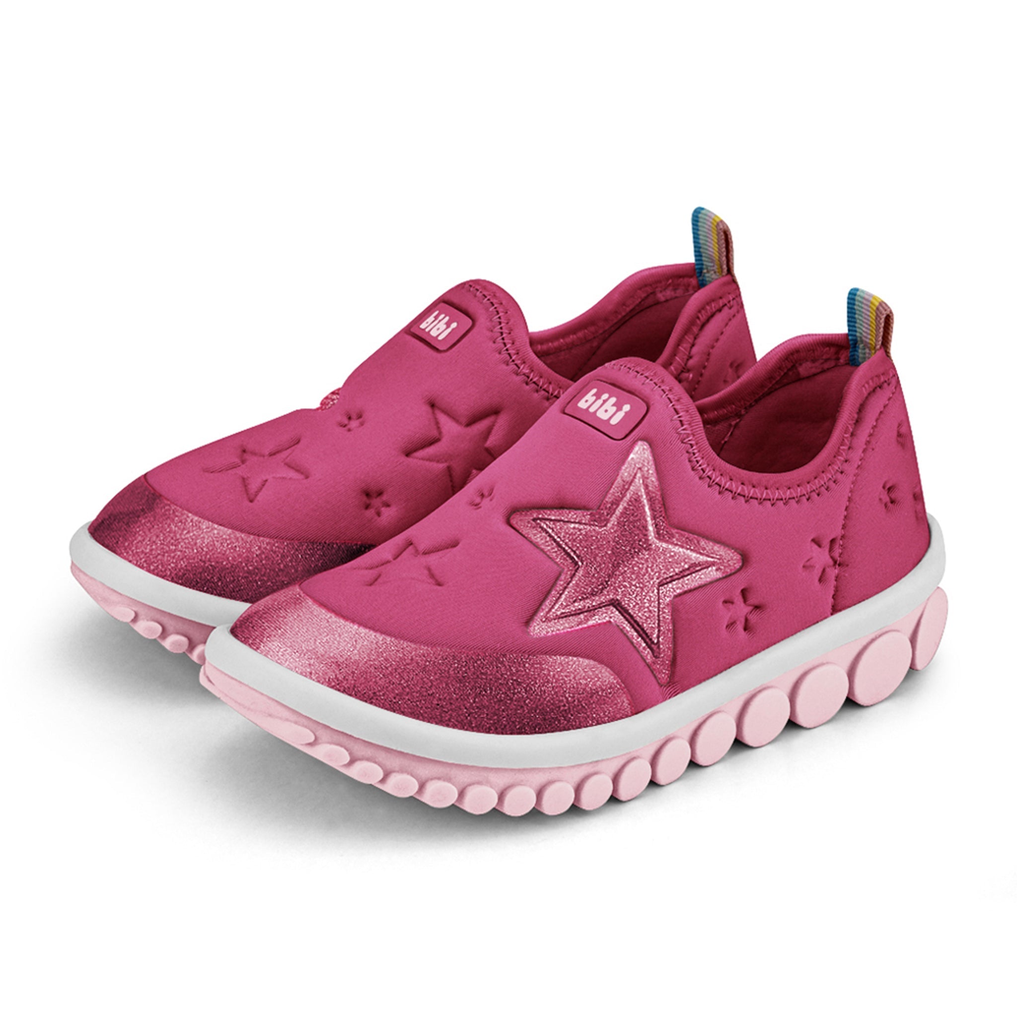 Hot pink slip on on sale sneakers